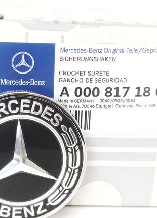 Эмблема Mercedes-Benz A0008171801 Шильдик на капот