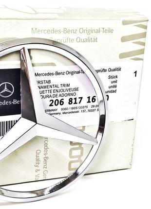 Эмблема Mercedes-Benz A2068171600 на крышку багажника W206 C s...