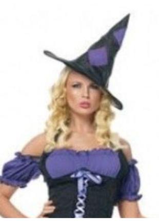 Шляпа колпак ведьмы на Хеллоуин 18+