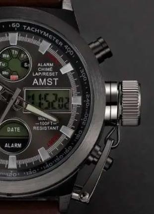 Армейские часы AMST Watch Черный