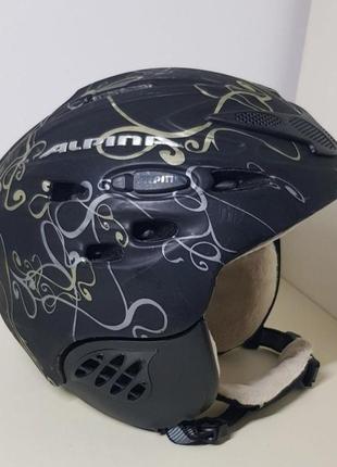 Шлем горнолыжный alpina scara 55-59см germany шлем сноубордиче...