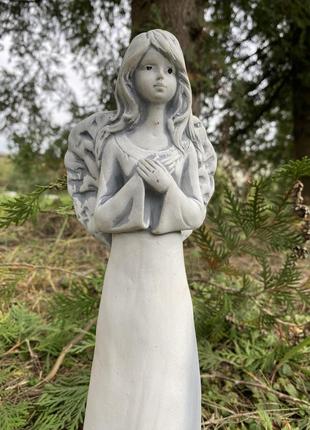 Садовая фигура, статуэтка Ангел для декора сада изготовлен из ...