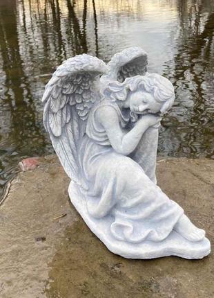 Садовая фигура, статуэтка Ангел для декора сада изготовлен из ...