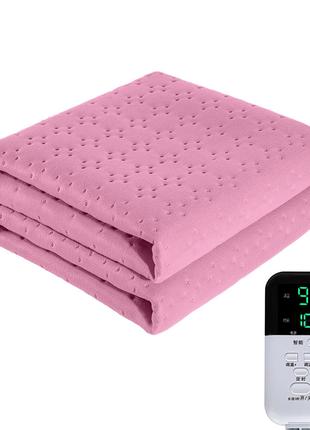 Электропростынь Lesko STT180*150 см Pink одеяло с подогревом о...