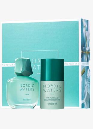 Подарочный набор Nordic Waters Oriflame парфюмерная вода (50 м...