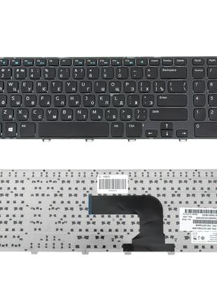 Клавіатура для ноутбука DELL (Inspiron: 3721, 5721) rus, black...