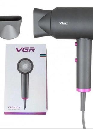 Професійний фен для сушіння та укладання волосся vgr v-400 200...