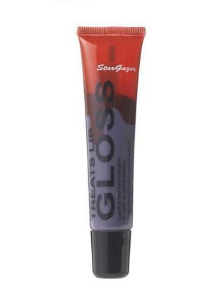 Блиск для губ stargazer treats lip gloss - black forest