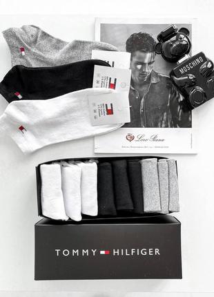 Комплект 9 пар шкарпеток + подарункова коробка з логотипом tom...