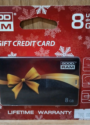 Флешка GOODRAM 8 Gb Credit Card