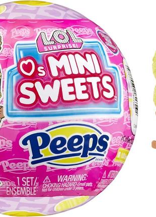 LOL Surprise Loves Mini Sweets Peeps. Лол кулька пасха курчатк...