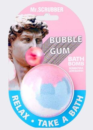 Бомбочка для ванни mr.scrubber bubble gum, 200g