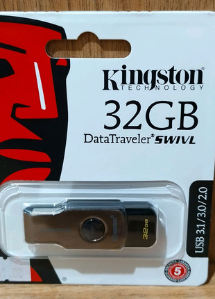 Флешка Kingston 32 Gb DataTraveller Black
