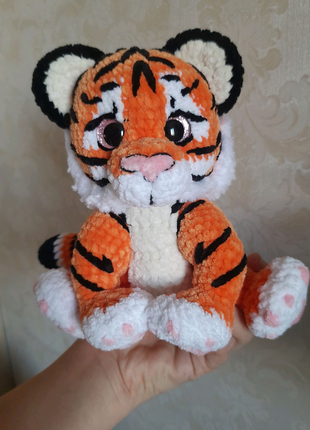 Тигр плюшева іграшка ручна робота