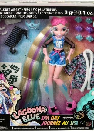 Лялька Monster High, Lagoona Blue Spa з аксесуарами Wear and S...