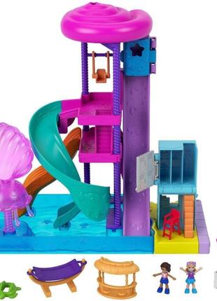 Аквапарк Polly Pocket Water Park, ігровий набір Поллі Покет Ко...