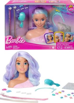 Маникен для зачісок Barbie Fairytale Styling Head, Pastel Fant...