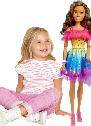 Ростова лялька Барбі з каштановим волоссям,71 см. Barbie Large...
