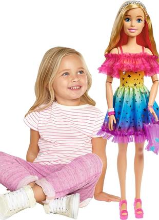 Ростова Barbie Rainbow Dress в веселковій сукні, блондинка 71 ...