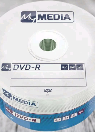 Диски чисті (болванки) DVD-R 4.7 GB 16x ціна за 1 шт.,