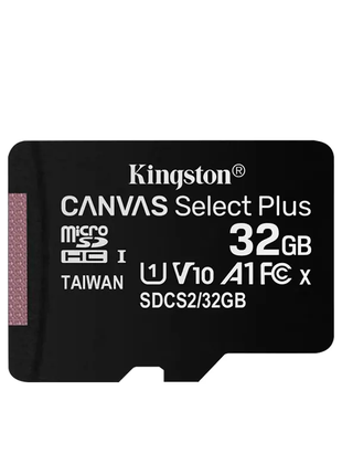 Карта пам'яті Kingston SDCS2 32 ГБ MicroSD Class 10 U1 V10 A1