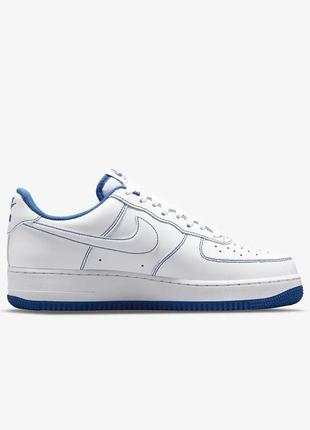 Nike air force 1 low white deep royal blue