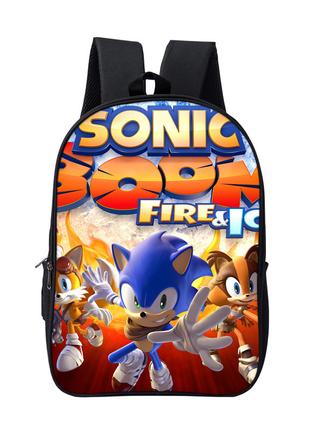 Школьный городской рюкзак Супер Соник ( Sonic )