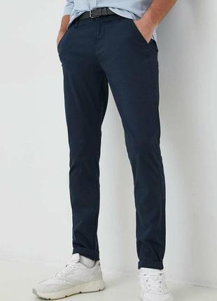 Брюки zara skinny fit eur 46/mex 36/usa 36.deep blue