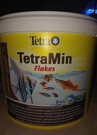 Корм для рибок Tetra Min Flakes(Німеччина), аниструс, даніо гло