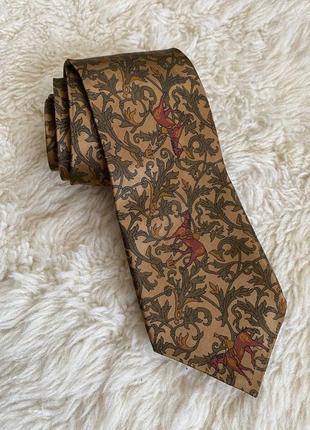 Шелковый галстук da vinci, с изысканным узором