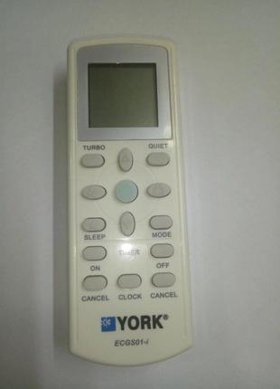 Пульт для кондиционеров York ECGS01