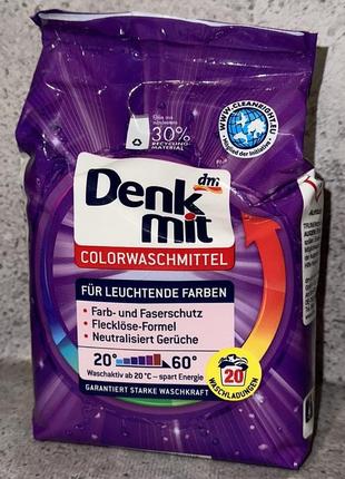 Пральний порошок Denkmit для кольорової білизни 1.35 кг 20 цик...