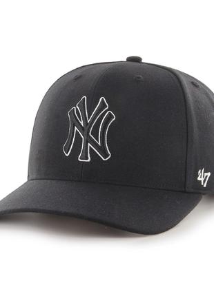 Кепка 47 Brand NEW YORK YANKEES DP черная