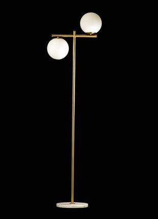 Светильник напольный торшер в стиле лофт на две лампы