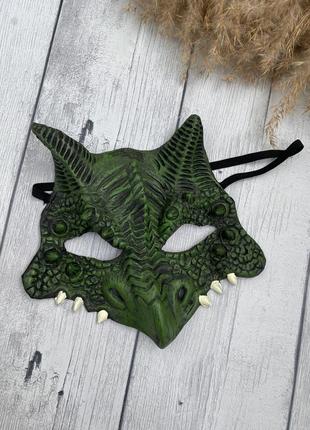 Карнавальная маска дракона, динозавра seasons