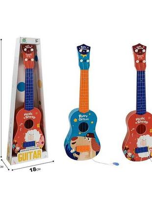 Гитара детская со струнами и медиатором 8083 A, 2 цвета, 50 см