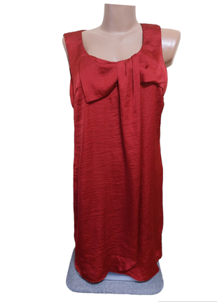 Эффектное красное легкое платье h&amp;m 8 размер