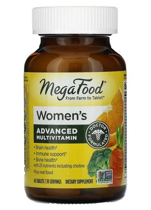 Мультивитамины для Женщин, Multi for Women, MegaFood, 60 таблеток