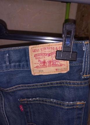 Брендовые базовые джинсы levis 506