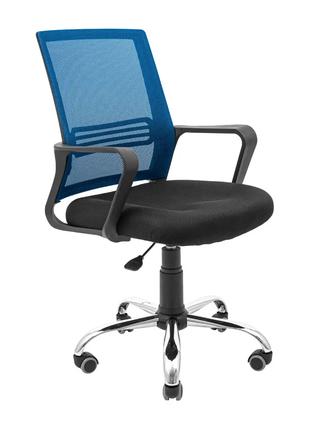 Кресло офисное компьютерное из сетки Richman Джина Хром с меха...