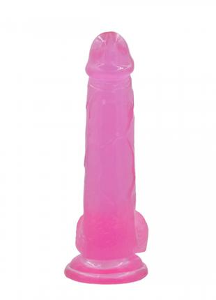 Фалоімітатор 8" Jelly Studs, Pink