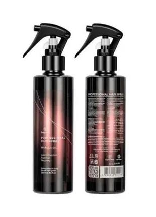 Термозащитный спрей для волос с маслом марулы bogenia 250 мл