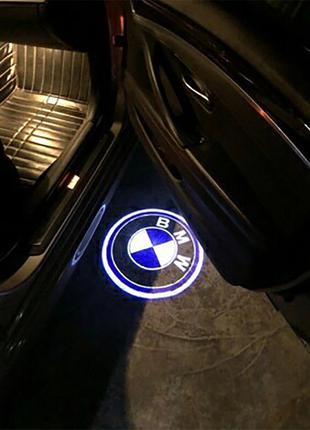 Подсветка двери логотип BMW лед (LED) /E39/E60,E90,F30,E65,E90...