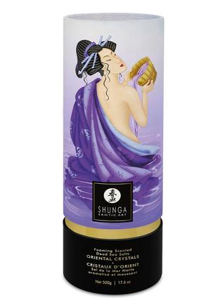 Пінлива сіль для ванни Shunga Dead Sea salt Oriental Crystals ...