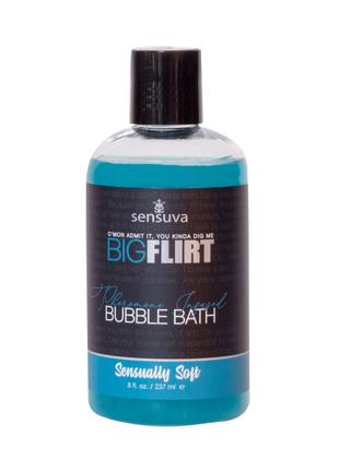 Піна для ванни Sensuva — Big Flirt Pheromone Bubble Bath — Sen...