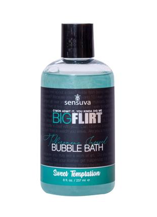 Піна для ванни Sensuva — Big Flirt Pheromone Bubble Bath — Swe...