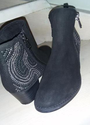 Черные ботинки Marco tozzi размер 42 (27.7 см)
