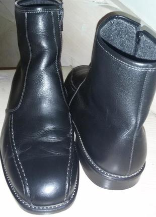 Классные кожаные теплые ботинки m john (автовь) размер 42 1/2 ...