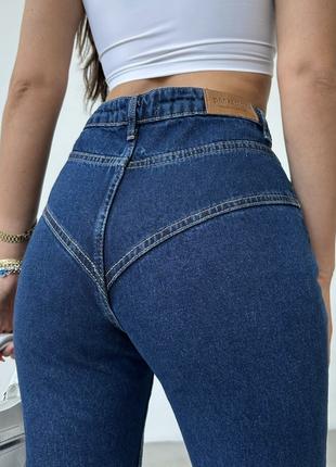 Женские джинсы на высокой талии DOUBLE JEANS