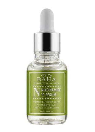 Сироватка для обличчя з ніацинамідом  cos de baha niacinamide